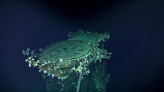 Sunken WWII Japanese Aircraft Carrier Kagan Discovered in Pacific [upl. by Oirazan]