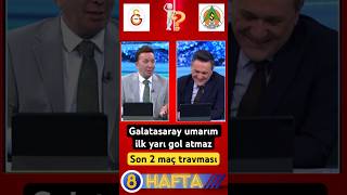 Galatasaray Alanyaspor maçı evren “ Galatasarayın ilk yarı gol atmasını istemiyorum” galatasaray [upl. by Pren]