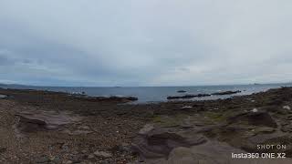 East  west Wemyss sea view amp rock beach coastal walk [upl. by Appolonia]