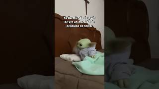 Protégeme señor con tu espíritu 🛐humor miedo sueño babyyoda [upl. by Lana]