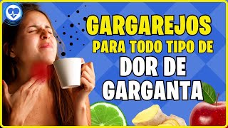 💙Gargarejo para garganta Receitas caseiras para 5 problemas [upl. by Anjali594]