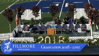 Fillmore High School Graduation 2018 [upl. by Ginni]