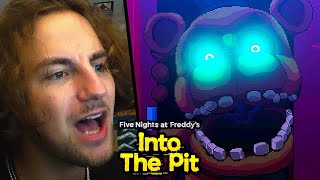 JE DÉTESTE CE JEU 😭  Five Nights at Freddys  Into the Pit 4 [upl. by Arihk]