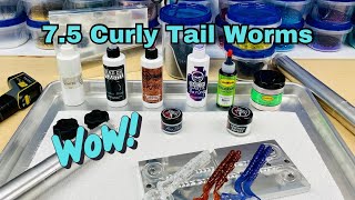 Let’s make some Crazy Colors for the 75 Curly Tail Worm Mold￼ [upl. by Laure]