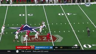 Greatest High School Football Finish North Shore wins 2018 6A Texas High School State Championship [upl. by Ranitta]