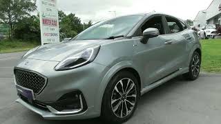 Ford PUMA STLINE X VIGNALE MHEV finished in Grey Matter video walkaround [upl. by Fortier]