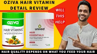 OZiva Hair Vitamins for Hair ReGrowth Detail Review  Vitamin amp Minerals For Hair Health [upl. by Henry232]