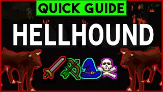 OSRS Hellhound Slayer Guide  Wilderness  Cannon  Safe Spot  Quick Setup Guide 2019 [upl. by Halland]