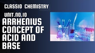 10th class chemistry chapter 10 Topic Arrhenius concept of Acid and base and its limitations [upl. by Packton]