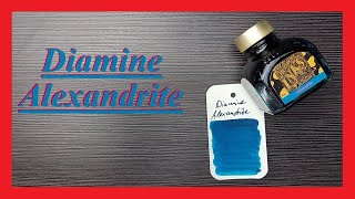 Diamine Alexandrite  Review Deutsch [upl. by Einot]