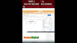 Google Analytics 4 GA4 Tutorials for Beginners lookerstudio [upl. by Una]