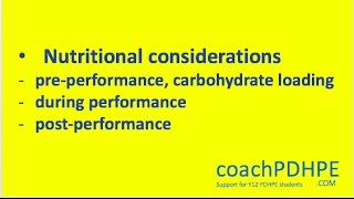 HSC PDHPE Core 2  Nutritional Considerations [upl. by Zelda]