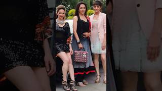 Legendary Hema Malini with her beautiful daughters song Lata Mangeshkar shortvideo [upl. by Asli]