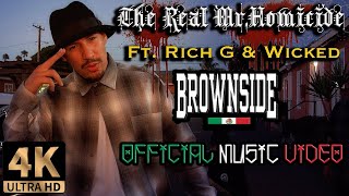 ☠ The Real MrHomicide Ft Brownside  Rich G amp Wicked  Keep It OG   Official Music Video  ☠ [upl. by Vidovic]