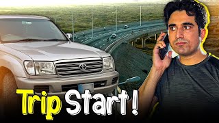 Toyota Land Cruiser Manual Py Trip K Liye Nikal Gaye  Lahore Pohanch Gaye  Vlog 186 [upl. by Panaggio]