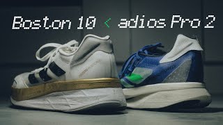 鞋評 選哪雙 adizero Boston 10 vs adios Pro 2  2022ep08 [upl. by Yager]