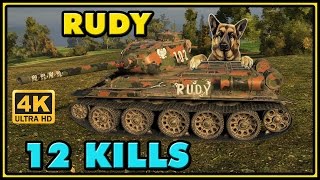 World of Tanks  T3485 Rudy  12 Kills  41K Damage  1 VS 7 [upl. by Soneson]