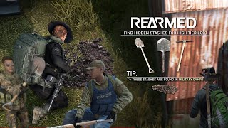 DayZ Rearmed Krasnostav airfield stashes [upl. by Olegnaid]