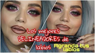 Los mejores DELINEADORES DE LABIOS [upl. by Yddeg]