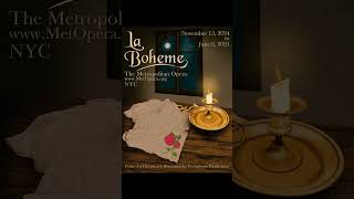 Trésor de la Mer Graphic Design amp Illustration Services  La Boheme at the Metropolitan Opera NYC [upl. by Ahsek]