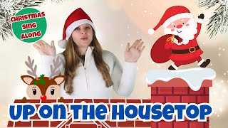 🎅🏼 Up on the Housetop with Motions kidssongs christmas [upl. by Llednek58]