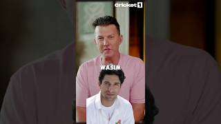 Wasim Akram The Bowling Genius cricket brettlee wasimakram [upl. by Norit]