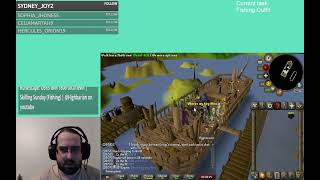 OSRS GIM 1606 total level  Skilling Sunday Fishing Trawler  Highbarian on youtube [upl. by Yrennalf258]