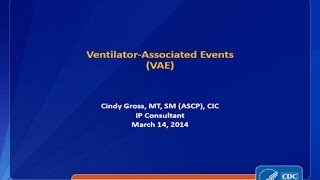 Ventilatorassociated Events Training [upl. by Rice]