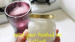 How to Make Loc Butter for Afro textured dreadlocks [upl. by Ayardna868]