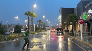 Driving Around During Powerful Thunderstorms In Florida ⛈️ [upl. by Llenrap]