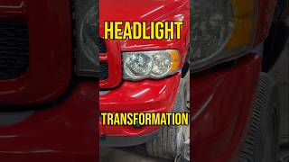 Headlight Restoration diy mechanic satisfying [upl. by Jaf]