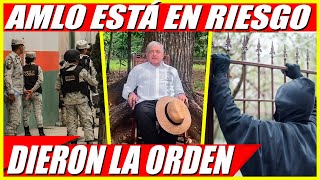 HOMBRES ENCAPUCHADOS VAN A RANCHO DE AMLO ¡SE INTENSIFICA LA SEGURIDAD PALENQUE [upl. by Bocock]