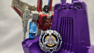 Transformers X Beyblade Starscream [upl. by Erund]