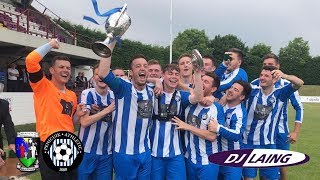 CUP FINAL HIGHLIGHTS  Tranent Juniors 02 Penicuik Athletic 201718 [upl. by Eemyaj]