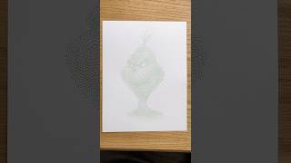 Grinch Drawing grinchgoesviral christmasart christmasdrawing christmasartist grinch artwork [upl. by Odlavu793]