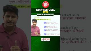 Railway Science  Kupffer Cell Question shorts shortsfeed neerajsir sciencemagnetshort [upl. by Oconnor]