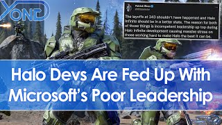 Ex Halo Infinite amp 343 Devs Slam quotIncompetent Leadershipquot After Microsoft Lay Off 10000 Employees [upl. by Blondelle]