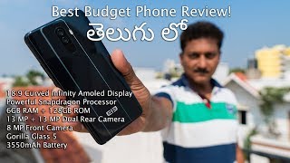 Best Budget Bezel less Phone Unboxing amp Review in TELUGU [upl. by Akeimat]