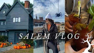 SALEM MASSACHUSETTS IN OCTOBER  VLOG 🎃 SHOWS TOURS FOOD AND SHOPPING [upl. by Weintrob]