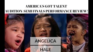 Angelica Hale MADE me CRY AMERICAS GOT TALENT JANGReacts [upl. by Airakaz]