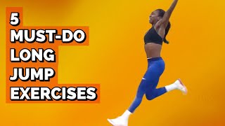 JUMPS COACH MY TOP 5 LONG JUMP MUSTDO EXERCISES [upl. by Frierson182]