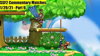 SSF2 Commentary Matches 12921  Part 9 [upl. by Siuoleoj]