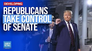 Republicans Take Control of Senate AP  Dawn News English [upl. by Andromeda]