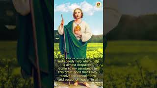 Powerful Prayer to St Jude  Saint Jude the Apostle [upl. by Elinor]