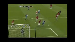 Paul Dickov with a clever goal against Man Utd 2004 [upl. by Adlemy]