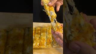 EXTRA CHEESY CAFE GARLIC BREAD ASMR [upl. by Amyaj]