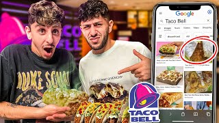 Letting Google Images DECIDE What We Eat For 24 Hours Ft FaZe Rug [upl. by Rebmik417]