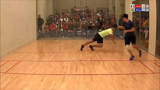 What a Racquetball Rally between Miranda BOL and Fernandez MEX [upl. by Niraj580]