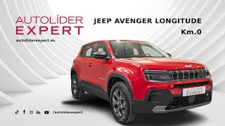 Descubre la Elegancia y Potencia del Jeep Avenger 12 Longitude Km 0 ¡Tu Viaje Comienza Aquí [upl. by Ymme]