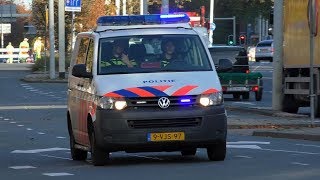 Oude Sirene Politie begeleidt Ambulance tijdens Boerenprotest in Den Haag [upl. by Gustav]